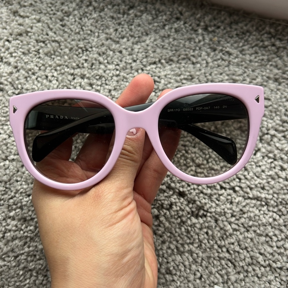 Lavendar Prada Sunglasses